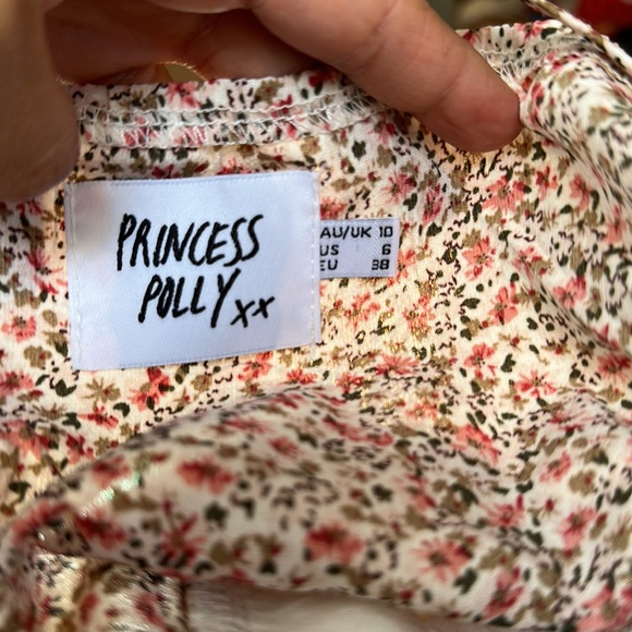 Princess Polly Women THE MARKO ROMPER RED MULTI Size 6/ Medium - Picture 5 of 13